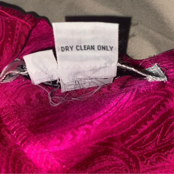 Nancy Johnson Vintage Silk Dress Size 8 - Picture 10 of 10